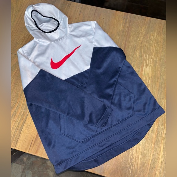 Nike Dri-Fit Mens Med  High Neck Lightweight Basketball Pullover Hoodie - Picture 6 of 6